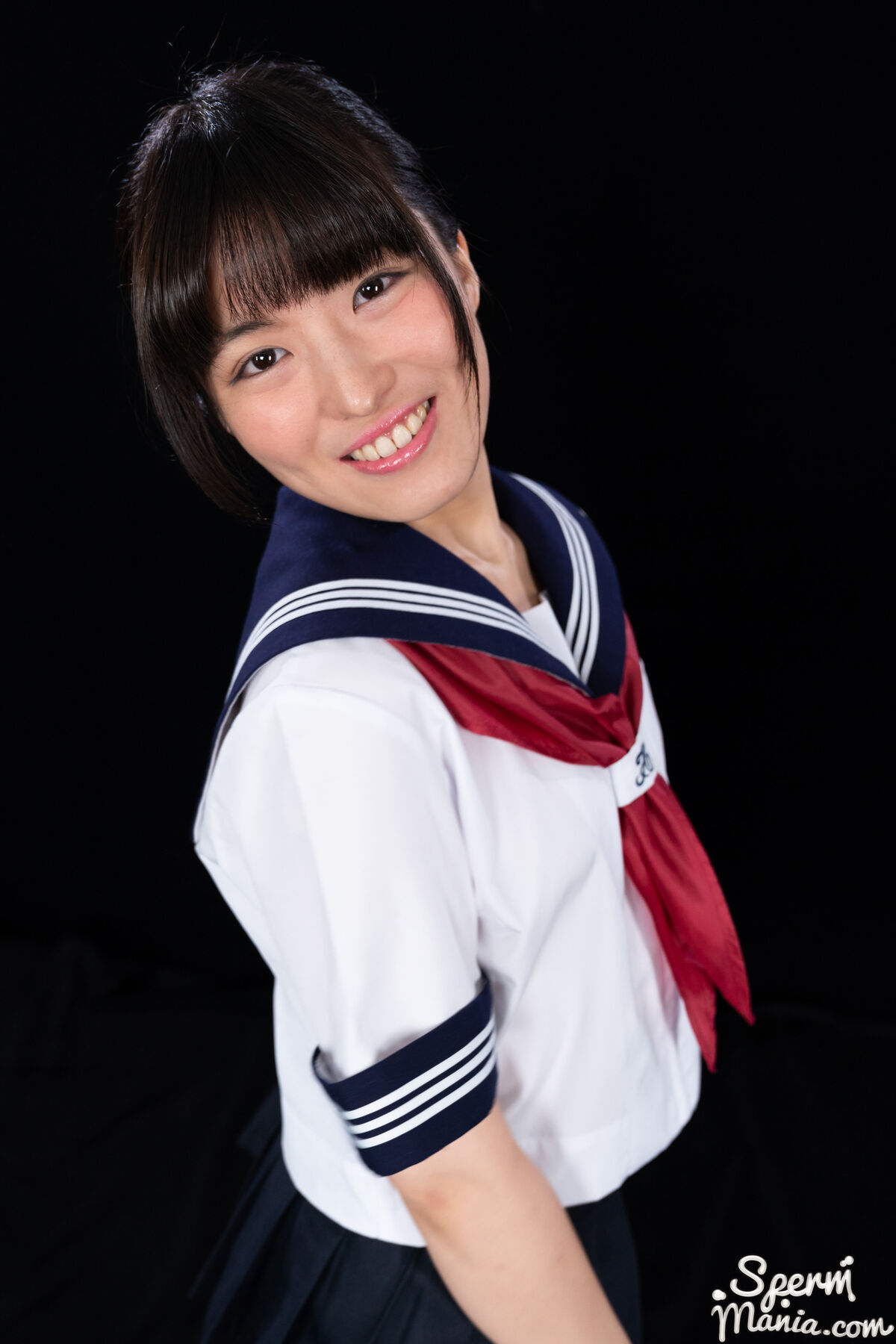 Aika Suzumiya Massages Dick with Cum